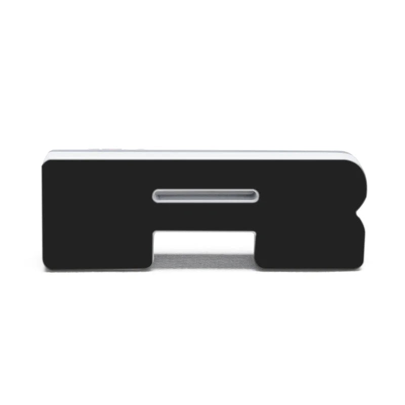 ORACLE Lighting Universal Illuminated LED Letter Badges - Matte Blk Surface Finish - R - Additional View 6