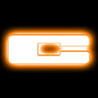 Load image into Gallery viewer, ORACLE Lighting Universal Illuminated LED Letter Badges - Matte Wht Surface Finish - C - Main Product View