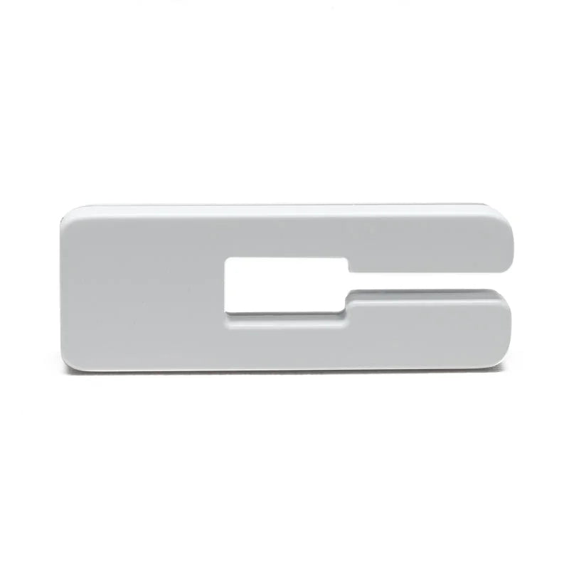 ORACLE Lighting Universal Illuminated LED Letter Badges - Matte Wht Surface Finish - C - Side View