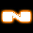 Load image into Gallery viewer, ORACLE Lighting Universal Illuminated LED Letter Badges - Matte Wht Surface Finish - N - Main Product View