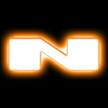Load image into Gallery viewer, ORACLE Lighting Universal Illuminated LED Letter Badges - Matte Wht Surface Finish - N - Main Product View