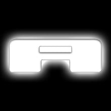 Load image into Gallery viewer, ORACLE Lighting Universal Illuminated LED Letter Badges - Matte Wht Surface Finish - A - Main Product View
