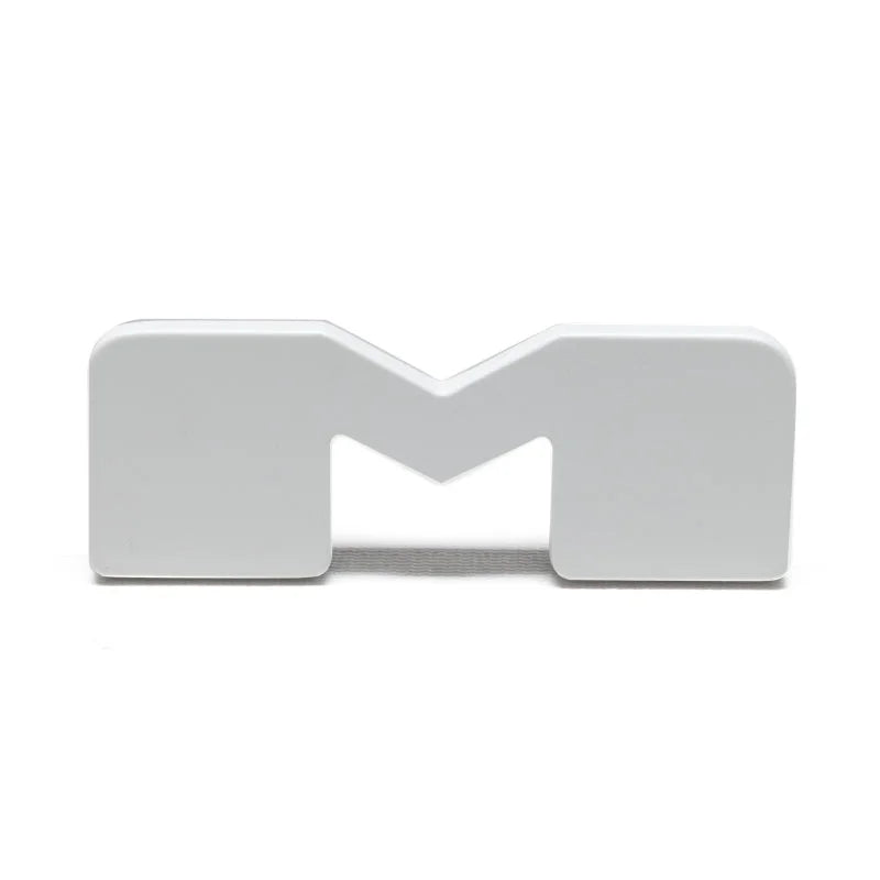 ORACLE Lighting Universal Illuminated LED Letter Badges - Matte Wht Surface Finish - M - Side View