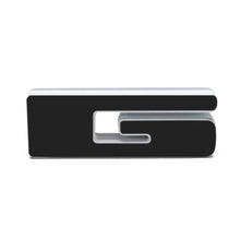 Load image into Gallery viewer, ORACLE Lighting Universal Illuminated LED Letter Badges - Matte Blk Surface Finish - G - Side View