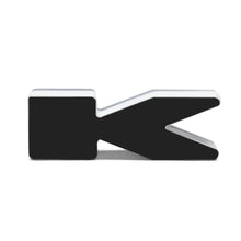 Load image into Gallery viewer, ORACLE Lighting Universal Illuminated LED Letter Badges - Matte Blk Surface Finish - K - Additional View 5