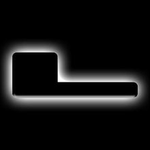Load image into Gallery viewer, ORACLE Lighting Universal Illuminated LED Letter Badges - Matte Blk Surface Finish - L - Main Product View