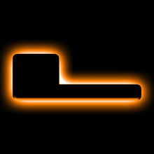 Load image into Gallery viewer, ORACLE Lighting Universal Illuminated LED Letter Badges - Matte Blk Surface Finish - L - Main Product View