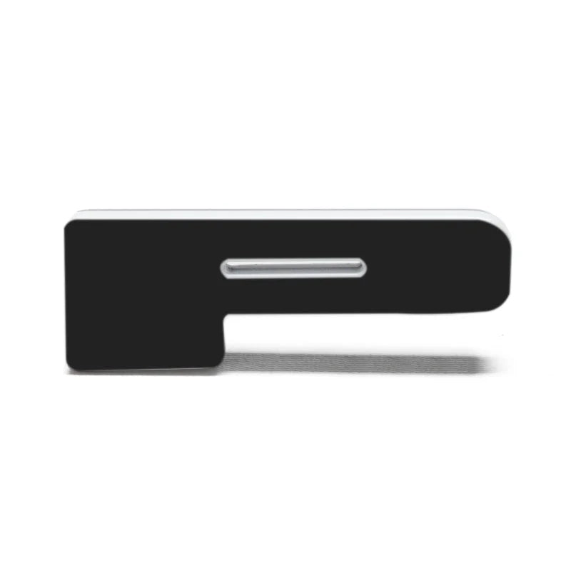 ORACLE Lighting Universal Illuminated LED Letter Badges - Matte Blk Surface Finish - P - Additional View 6
