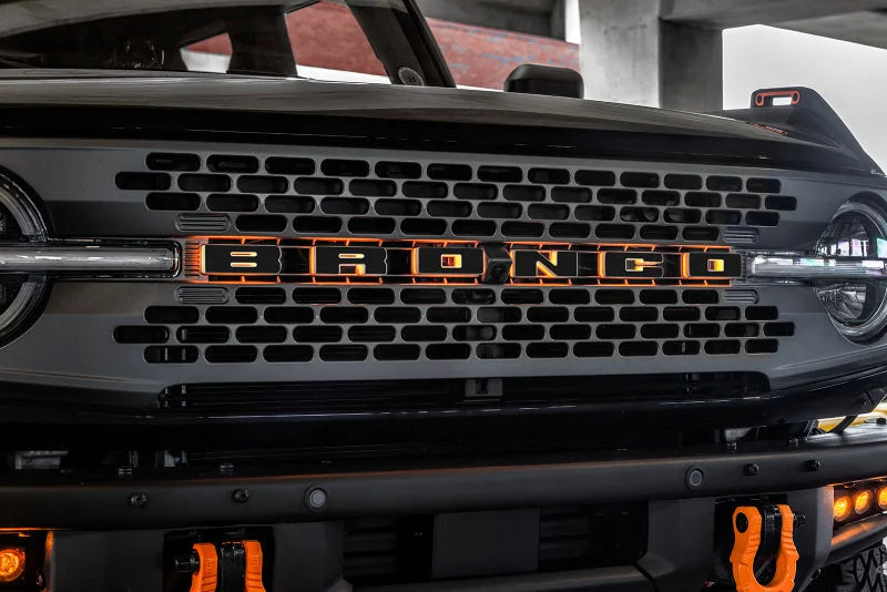 ORACLE Lighting Universal Illuminated LED Letter Badges - Matte Blk Surface Finish - P - Additional View 8