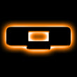 Load image into Gallery viewer, ORACLE Lighting Universal Illuminated LED Letter Badges - Matte Blk Surface Finish - Q - Main Product View