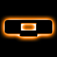 Load image into Gallery viewer, ORACLE Lighting Universal Illuminated LED Letter Badges - Matte Blk Surface Finish - Q - Main Product View