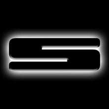 Load image into Gallery viewer, ORACLE Lighting Universal Illuminated LED Letter Badges - Matte Blk Surface Finish - S - Main Product View