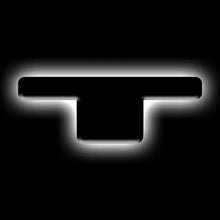 Load image into Gallery viewer, ORACLE Lighting Universal Illuminated LED Letter Badges - Matte Blk Surface Finish - T - Main Product View