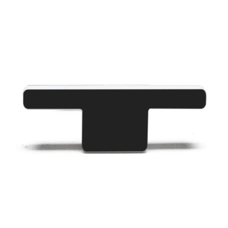 ORACLE Lighting Universal Illuminated LED Letter Badges - Matte Blk Surface Finish - T - Side View