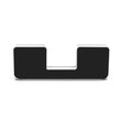 Load image into Gallery viewer, ORACLE Lighting Universal Illuminated LED Letter Badges - Matte Blk Surface Finish - U - Side View
