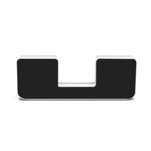Load image into Gallery viewer, ORACLE Lighting Universal Illuminated LED Letter Badges - Matte Blk Surface Finish - U - Side View