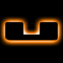 Load image into Gallery viewer, ORACLE Lighting Universal Illuminated LED Letter Badges - Matte Blk Surface Finish - U - Main Product View