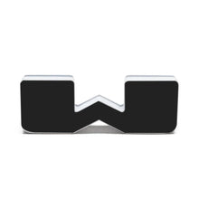 Load image into Gallery viewer, ORACLE Lighting Universal Illuminated LED Letter Badges - Matte Blk Surface Finish - W - Additional View 5
