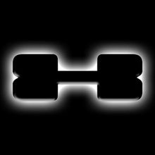 Load image into Gallery viewer, ORACLE Lighting Universal Illuminated LED Letter Badges - Matte Blk Surface Finish - X - Main Product View