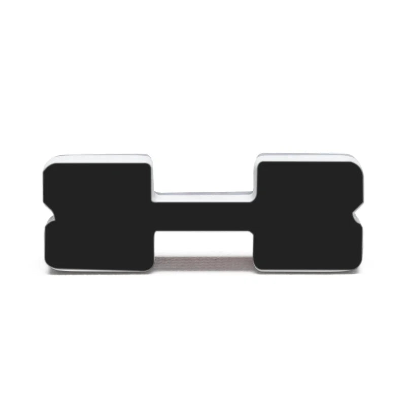 ORACLE Lighting Universal Illuminated LED Letter Badges - Matte Blk Surface Finish - X - Additional View 5