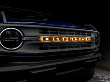 Load image into Gallery viewer, ORACLE Lighting Universal Illuminated LED Letter Badges - Matte Blk Surface Finish - X - Side View