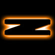 Load image into Gallery viewer, ORACLE Lighting Universal Illuminated LED Letter Badges - Matte Blk Surface Finish - Z - Main Product View