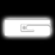 Load image into Gallery viewer, ORACLE Lighting Universal Illuminated LED Letter Badges - Matte Wht Surface Finish - G - Main Product View