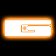 Load image into Gallery viewer, ORACLE Lighting Universal Illuminated LED Letter Badges - Matte Wht Surface Finish - G - Main Product View