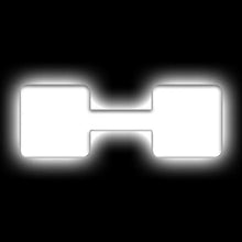 Load image into Gallery viewer, ORACLE Lighting Universal Illuminated LED Letter Badges - Matte Wht Surface Finish - H - Main Product View