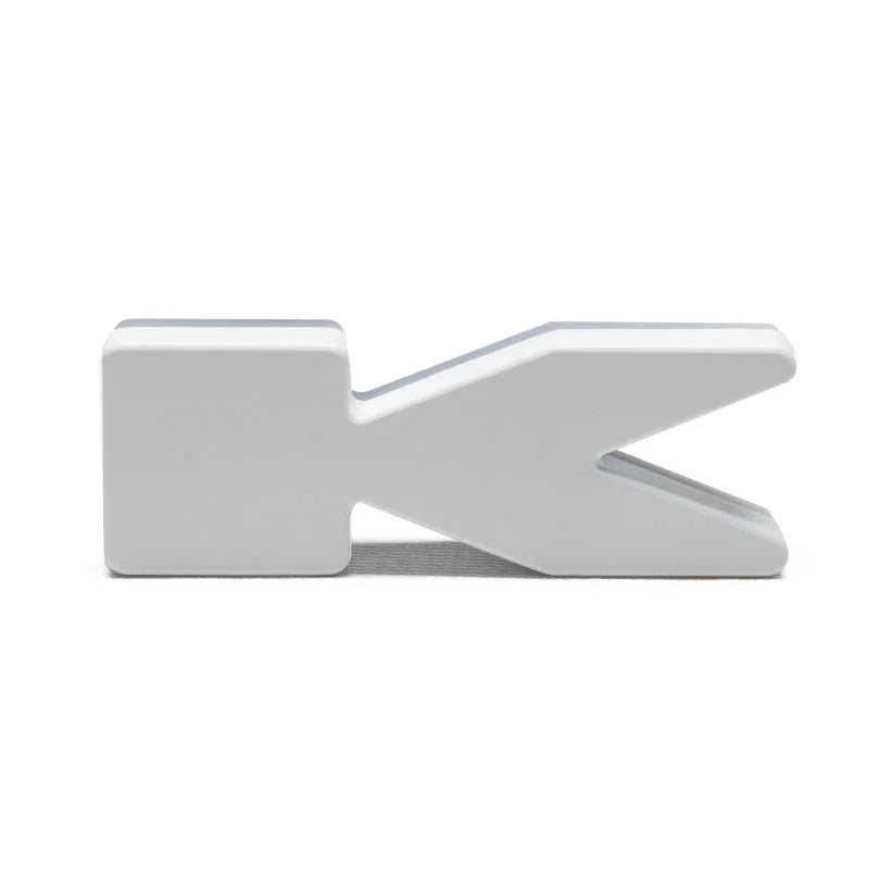 ORACLE Lighting Universal Illuminated LED Letter Badges - Matte Wht Surface Finish - K - Additional View 6