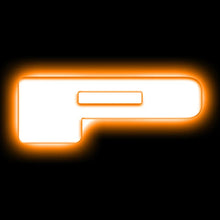 Load image into Gallery viewer, ORACLE Lighting Universal Illuminated LED Letter Badges - Matte Wht Surface Finish - P - Main Product View