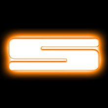 Load image into Gallery viewer, ORACLE Lighting Universal Illuminated LED Letter Badges - Matte Wht Surface Finish - S - Main Product View