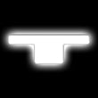 Load image into Gallery viewer, ORACLE Lighting Universal Illuminated LED Letter Badges - Matte Wht Surface Finish - T - Main Product View