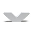 Load image into Gallery viewer, ORACLE Lighting Universal Illuminated LED Letter Badges - Matte Wht Surface Finish - V - Additional View 6