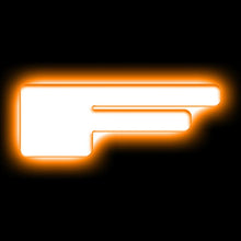 Load image into Gallery viewer, ORACLE Lighting Universal Illuminated LED Letter Badges - Matte Wht Surface Finish - F - Main Product View