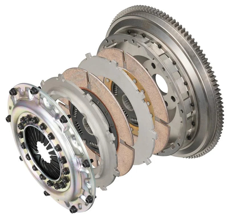OS Giken Mazda RX8 13B-MSP TS Series Twin Plate Clutch - Requires MZ121-BC50M - Side View