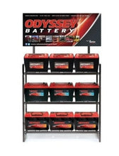 Load image into Gallery viewer, Odyssey Battery 18-Battery Display Rack (3 Wide x 3 High x 2 Deep)