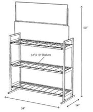 Load image into Gallery viewer, Odyssey Battery 9-Battery Display Rack (3 Wide x 3 High)