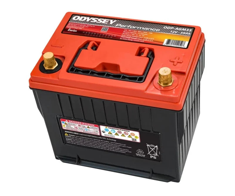 Odyssey Battery Auto/Truck Performance AGM Battery (35-675) - Side View