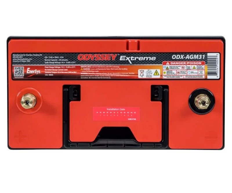 Odyssey Battery Auto/Truck/Heavy Duty & Commercial Extreme AGM Battery (31-PC2150T) - Main Product View