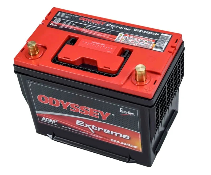 Odyssey Battery Auto/Truck/Heavy Duty & Commercial Extreme AGM Battery (NSB-AGM24F) - Side View