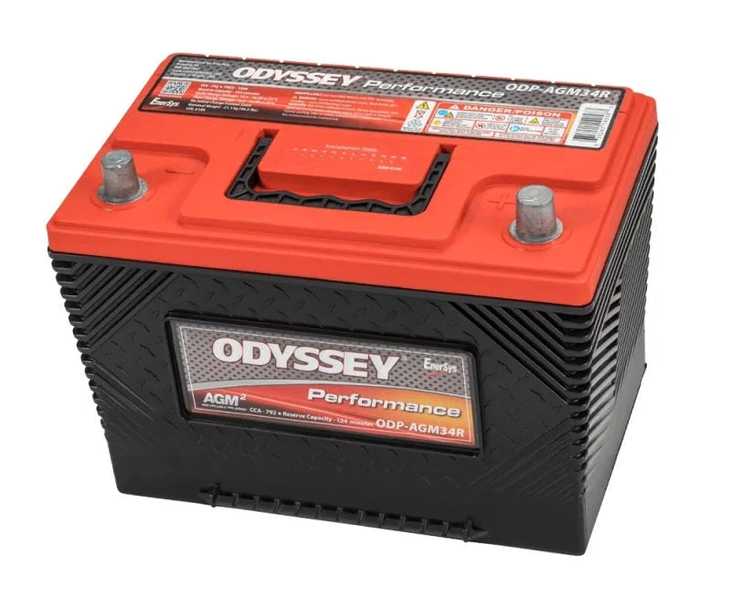Odyssey Battery Auto/Truck/Heavy Duty & Commercial Performance AGM Battery (34R-790) - Side View