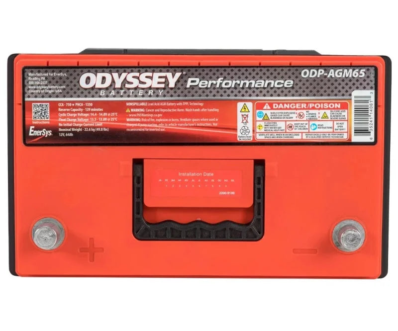 Odyssey Battery Auto/Truck/Heavy Duty & Commercial Performance AGM Battery (65-760) - Detail View