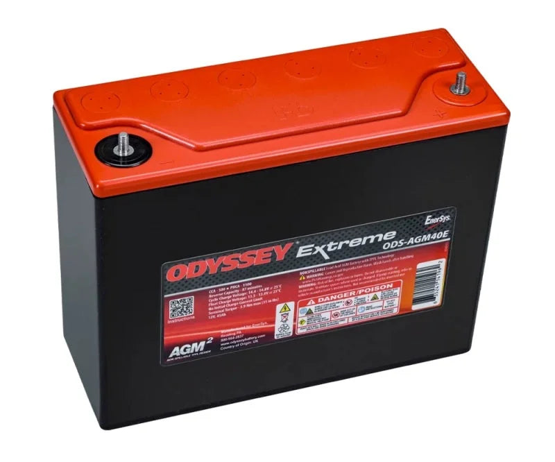 Odyssey Battery Powersport Extreme AGM Battery (PC1100) - Side View