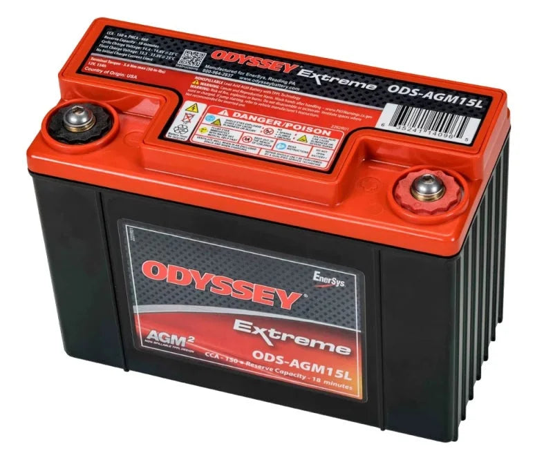 Odyssey Battery Powersport Extreme AGM Battery (PC545) - Detail View