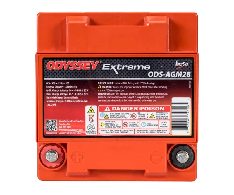Odyssey Battery Powersport Extreme AGM Battery (PC925L) - Detail View