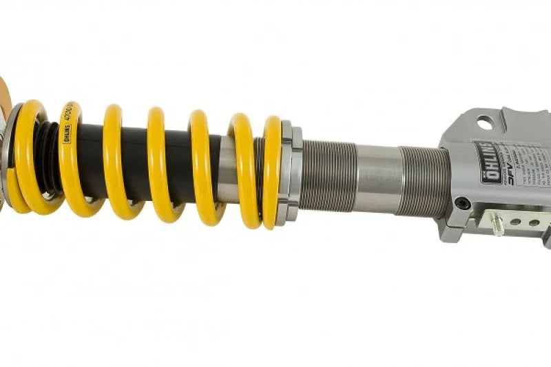 Ohlins 07-15 Mitsubishi EVO X (CZ4A) Road & Track Coilover System - Back View