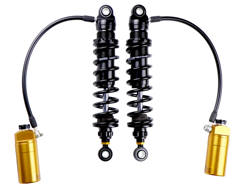 Ohlins 14-24 Harley FL Touring STX 36 Twin Blackline 13in Shocks - Detail View