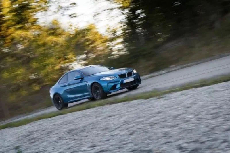Ohlins 16-20 BMW M2/M3/M4 (F87/F8X) Road & Track Coilover System - Side View