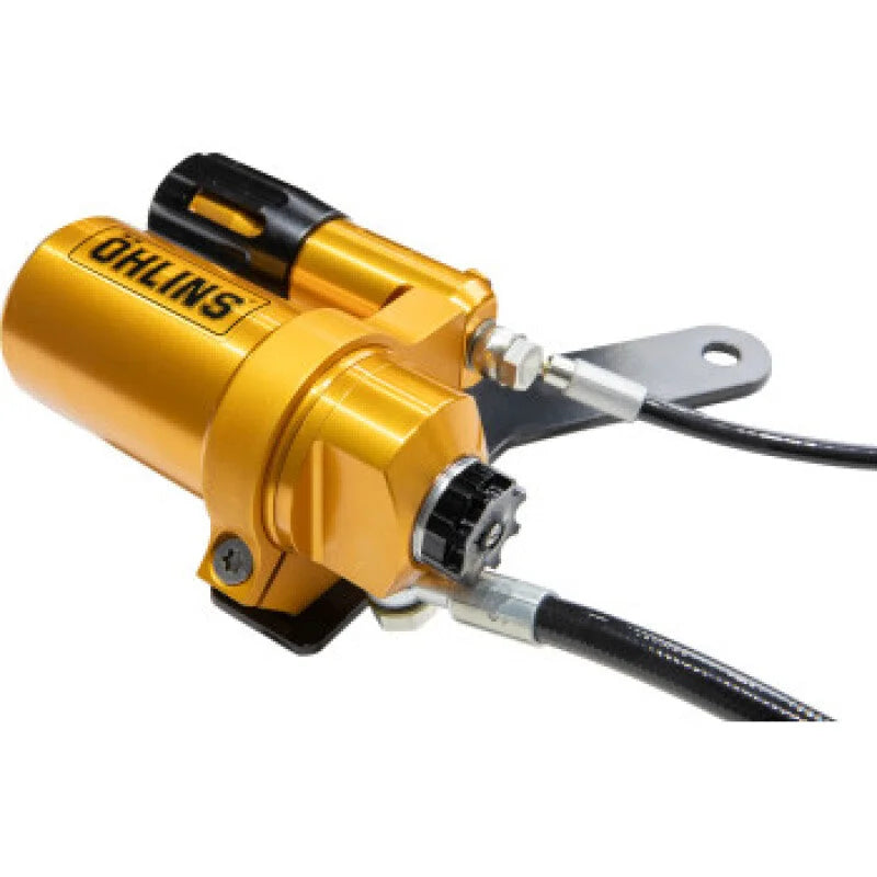 Ohlins 18-25 Harley Softail Slim, Street Bob, Low Rider, Dlx, Std STX Pro Shock 13.5in. - Side View